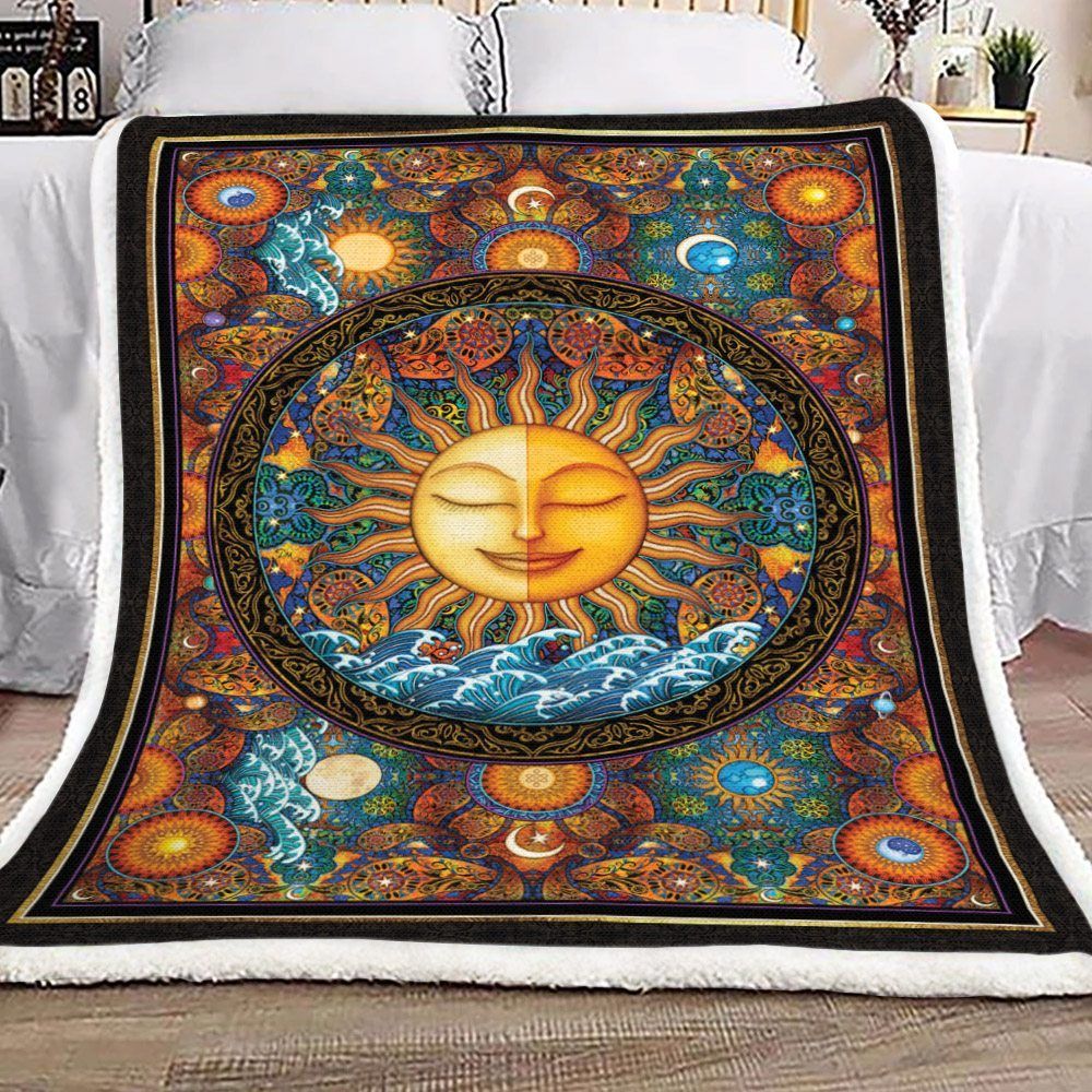 Sun Hippie Sherpa Fleece