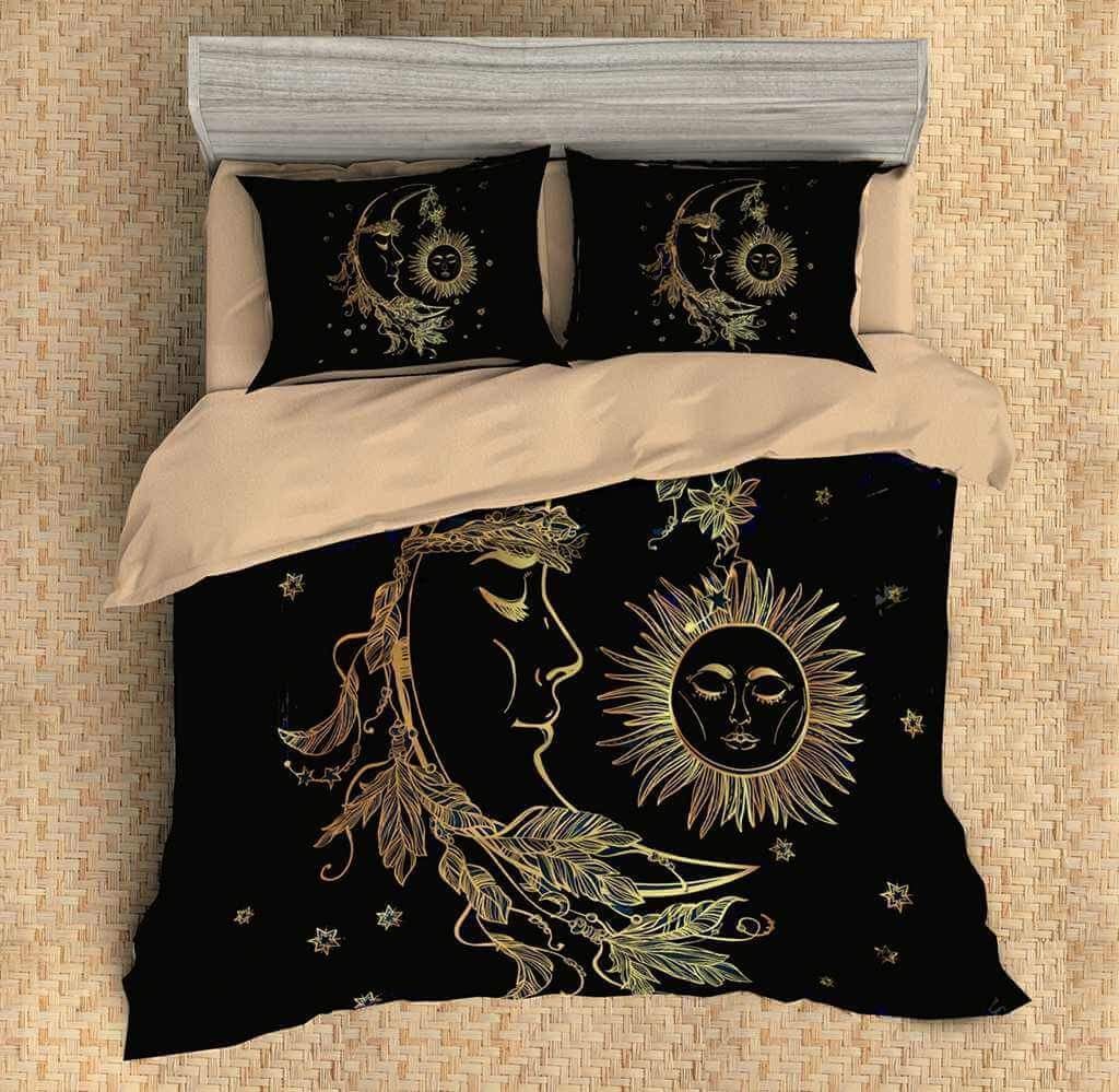 Sun Moon And Star Bedding Set