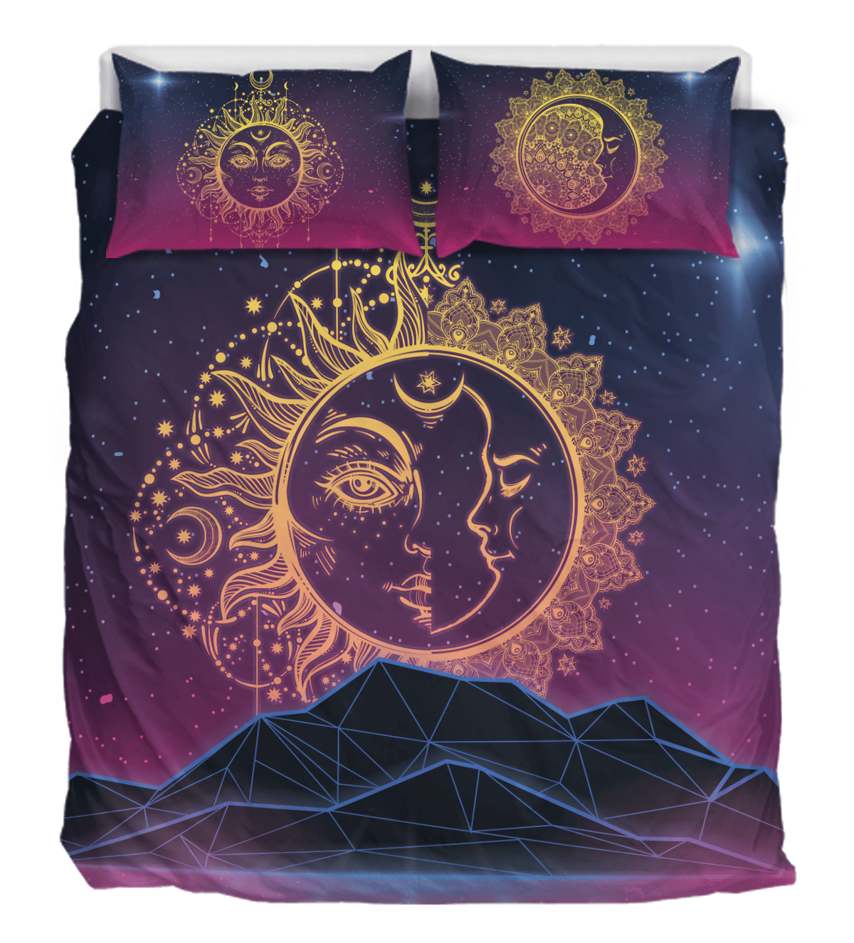 Sun Moon Bedding Set