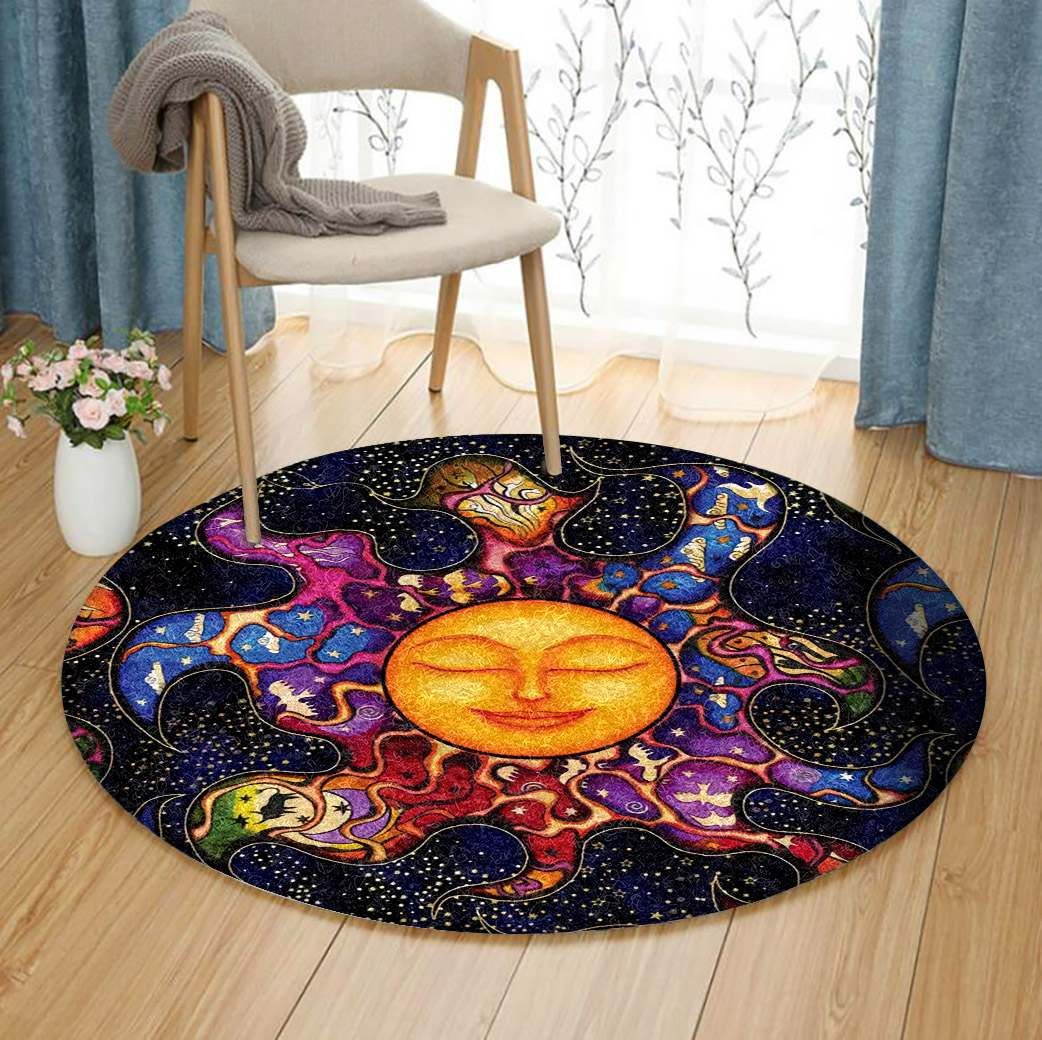 Sun Round Carpet