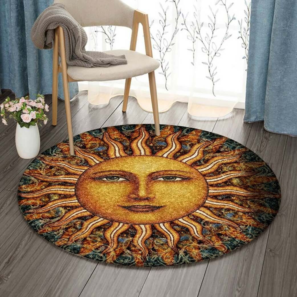 Sun Round Carpet