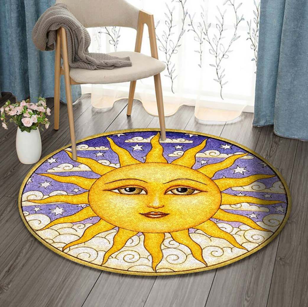 Sun Round Carpet