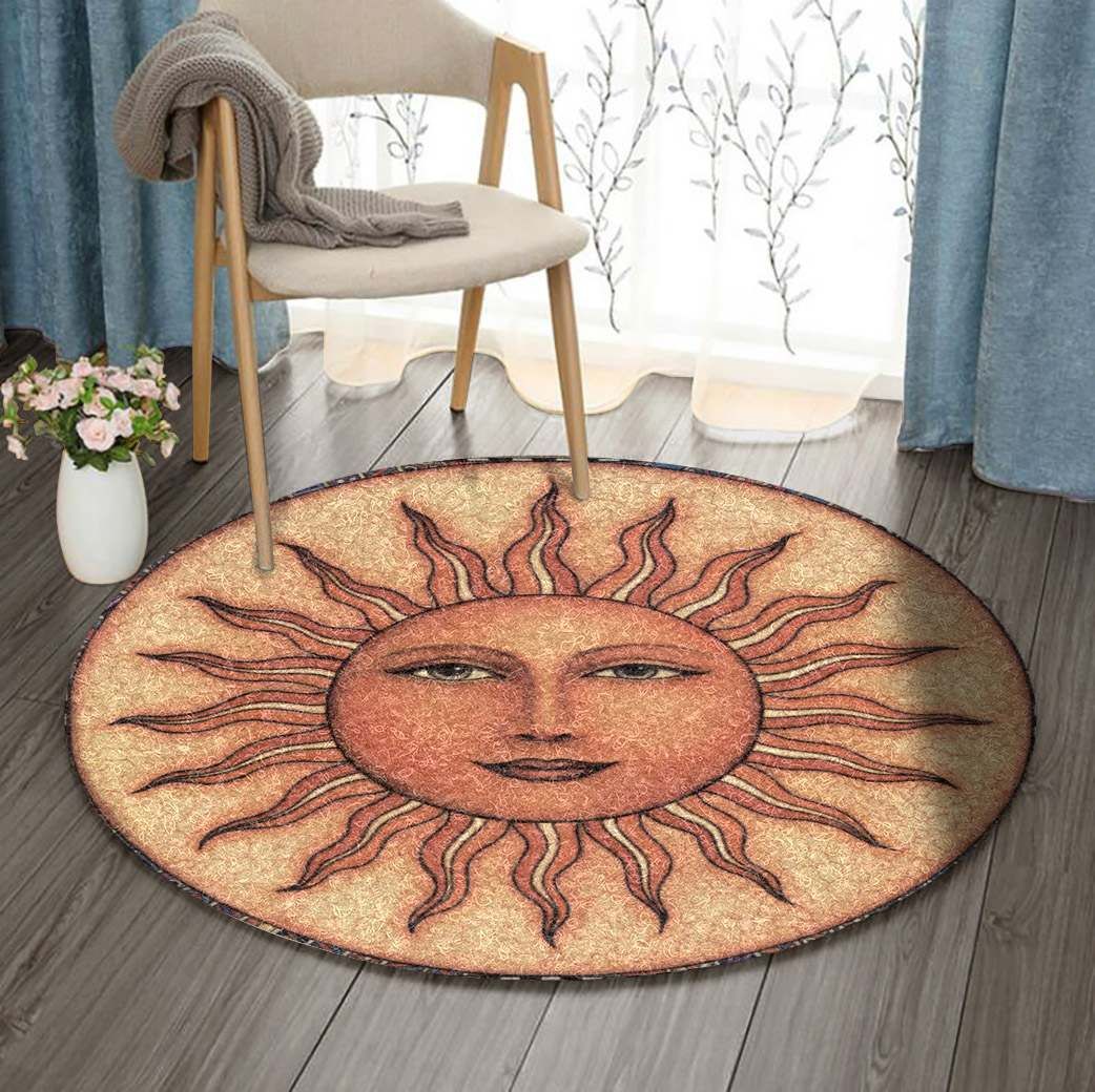 Sun Round Carpet