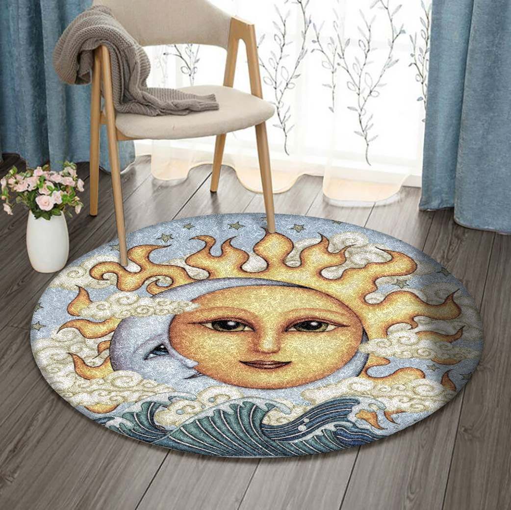 Sun Round Carpet