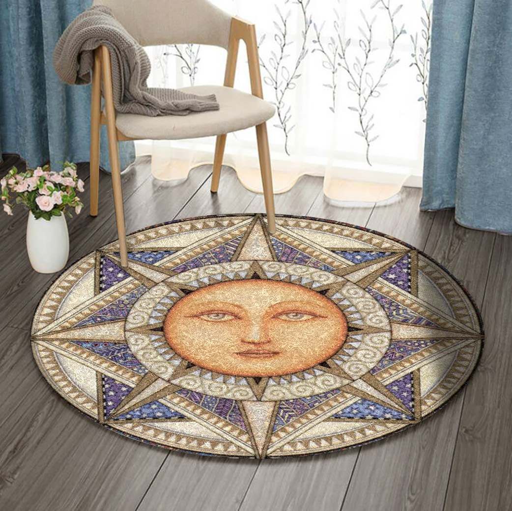 Sun Round Carpet