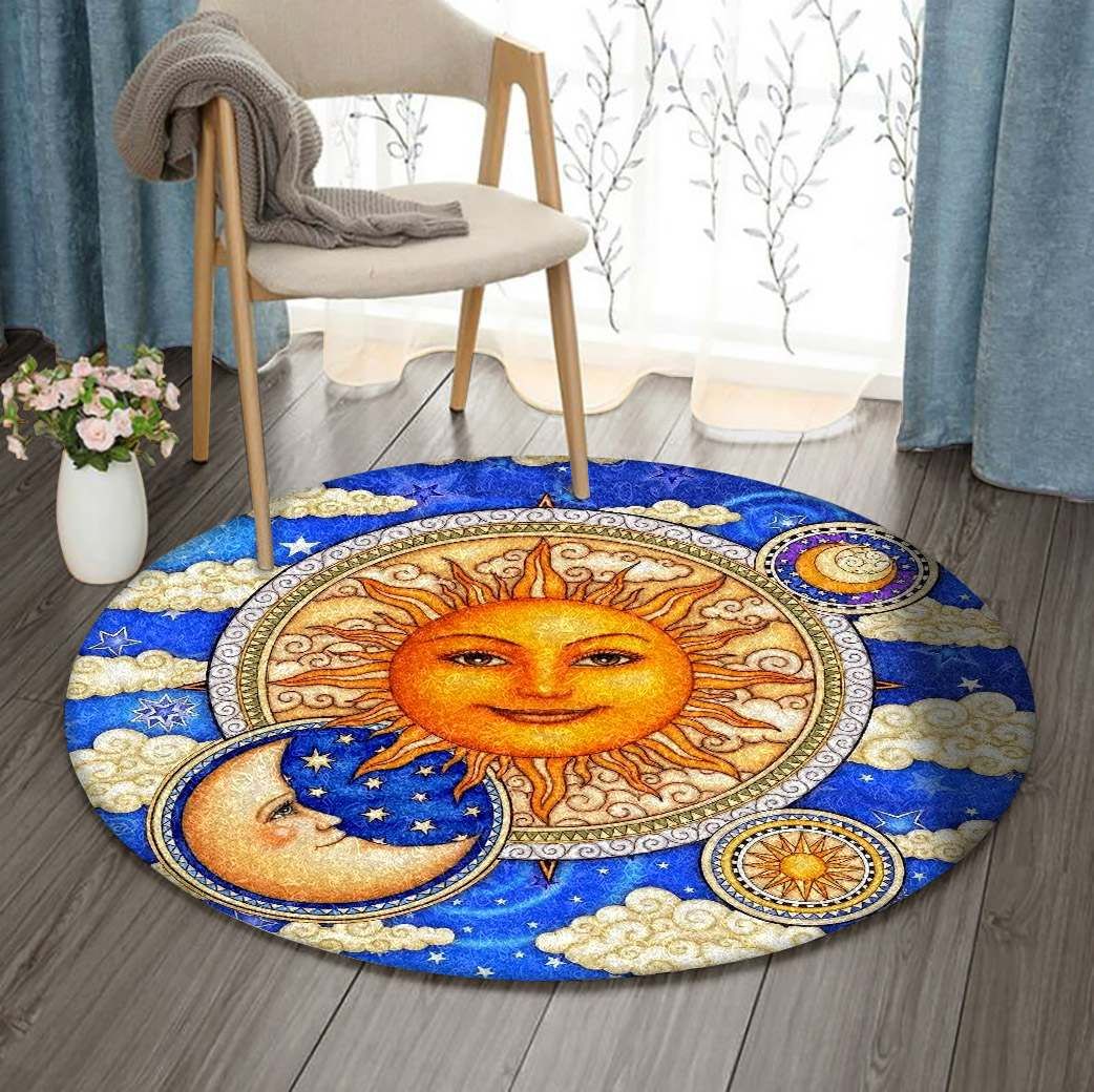 Sun Round Carpet