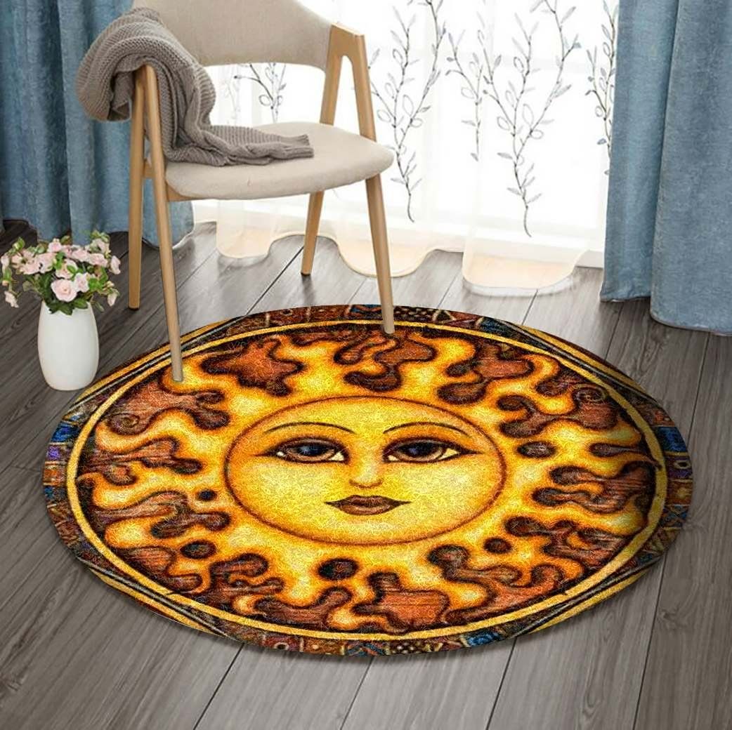 Sun Round Carpet