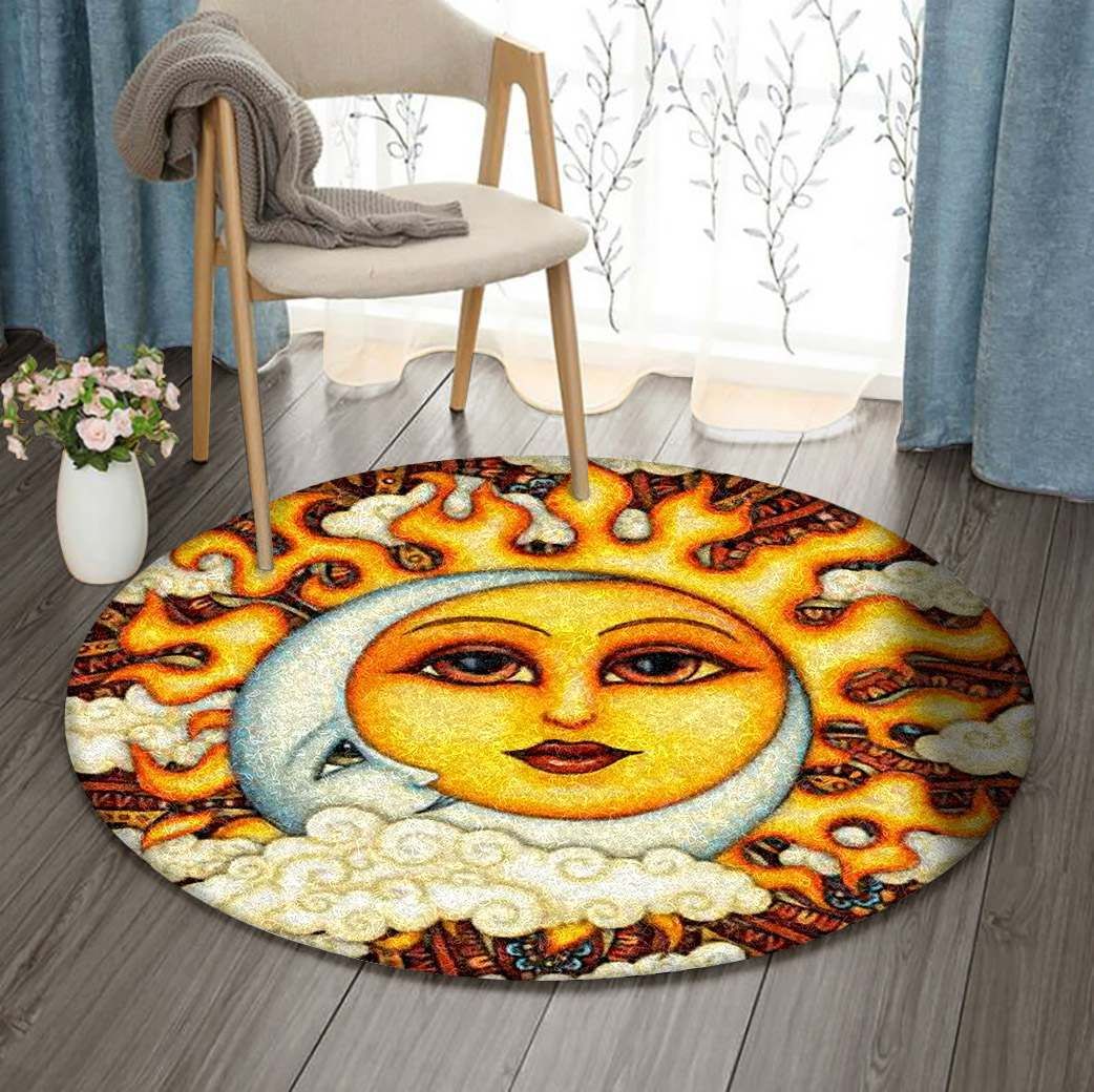 Sun Round Carpet