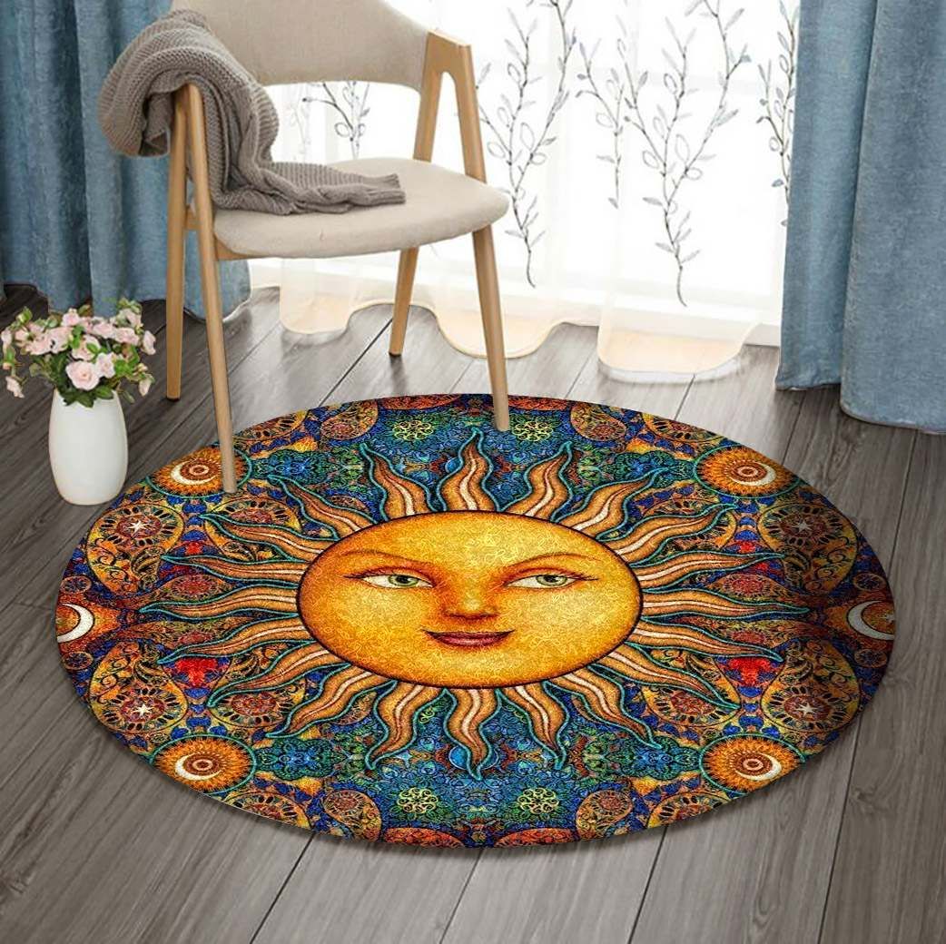 Sun Round Carpet