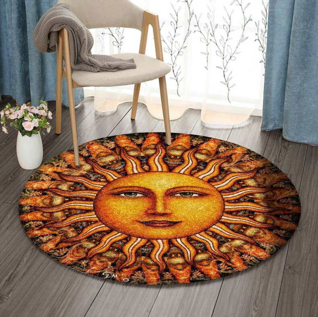 Sun Round Carpet