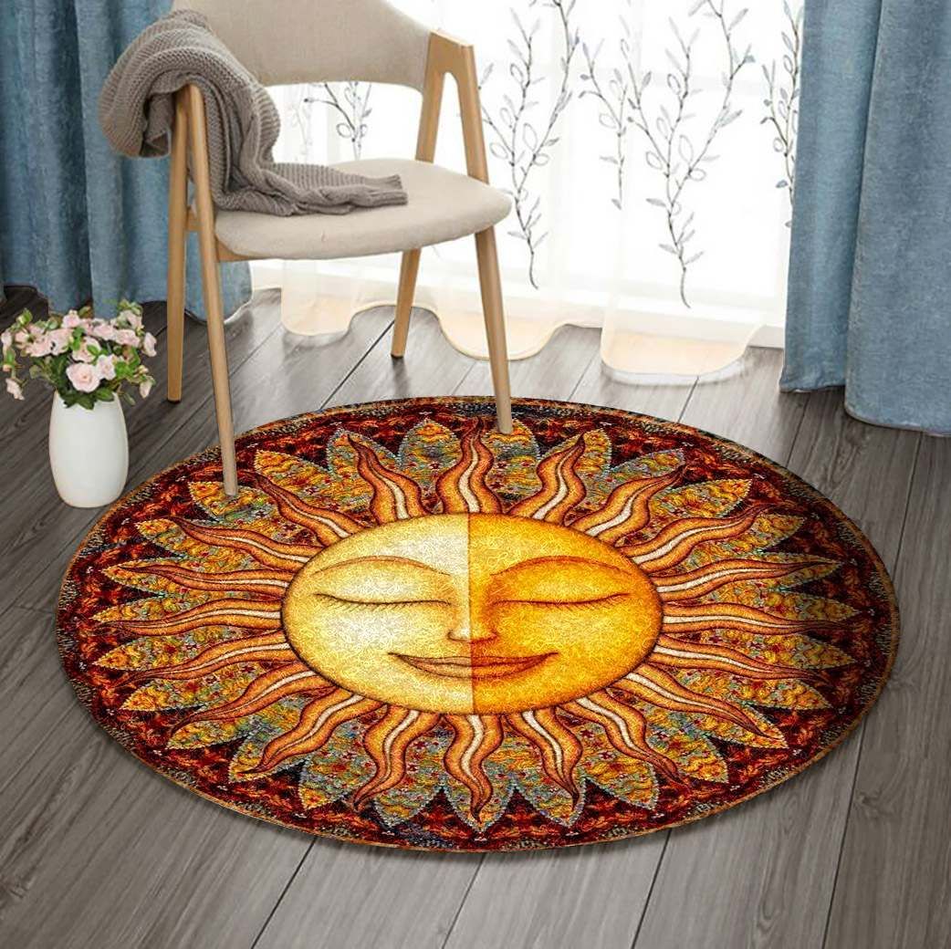 Sun Round Carpet