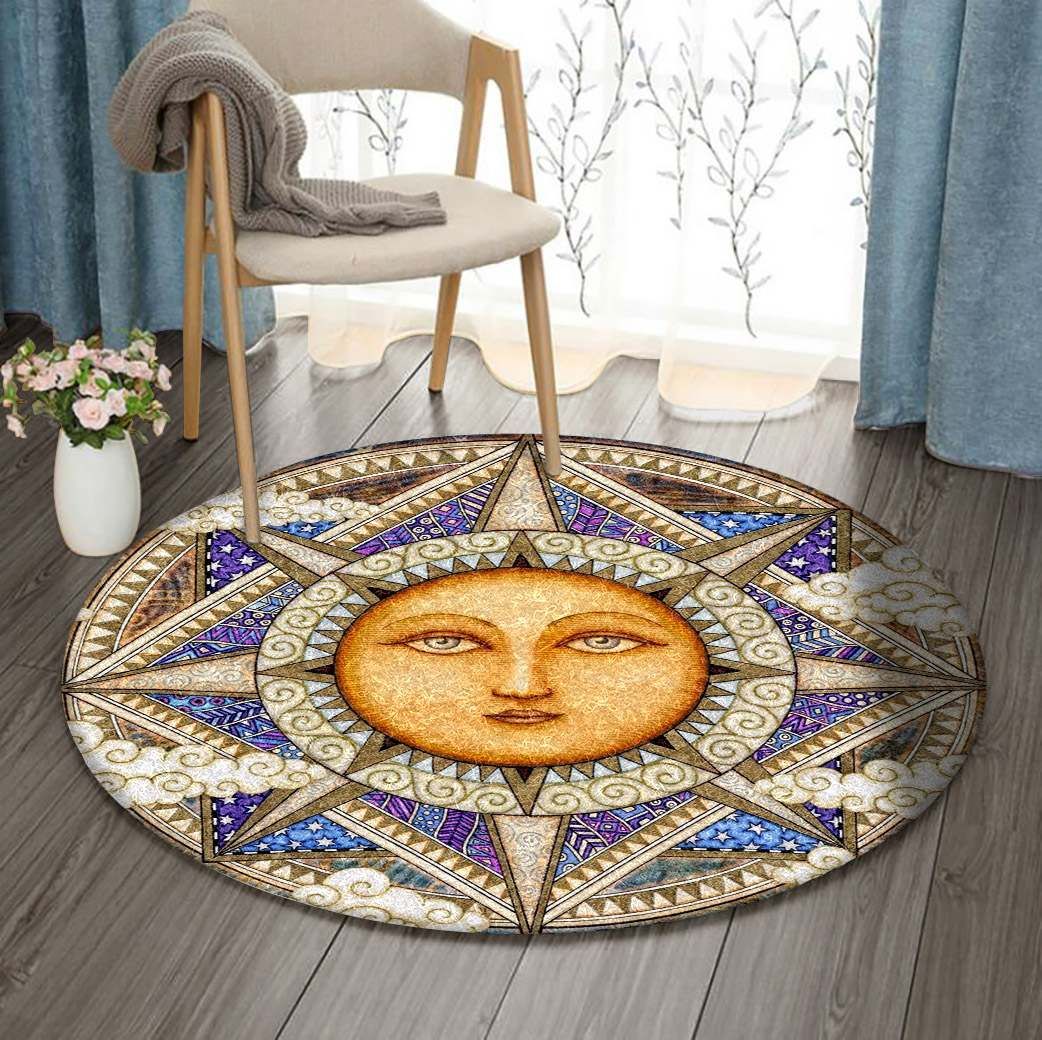 Sun Round Carpet