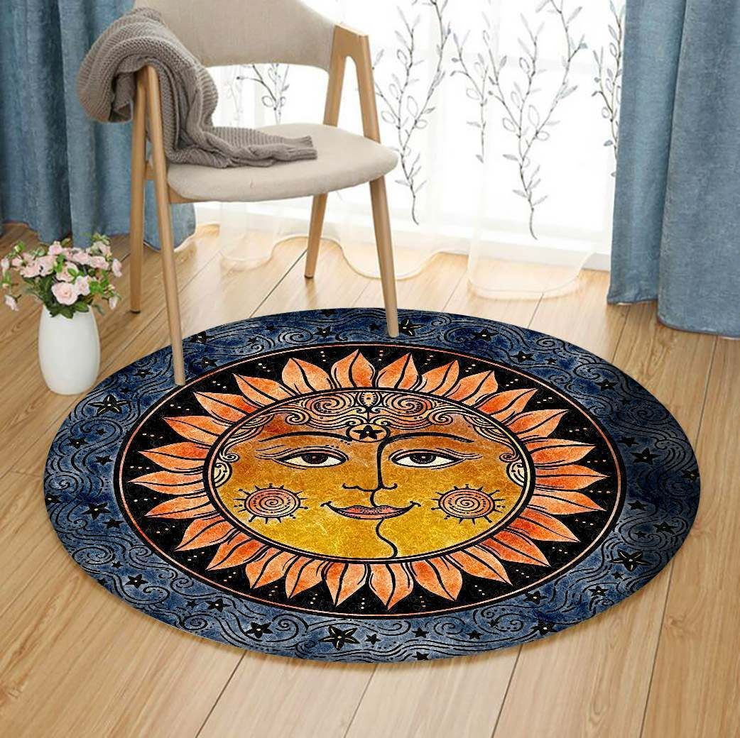Sun Round Carpet