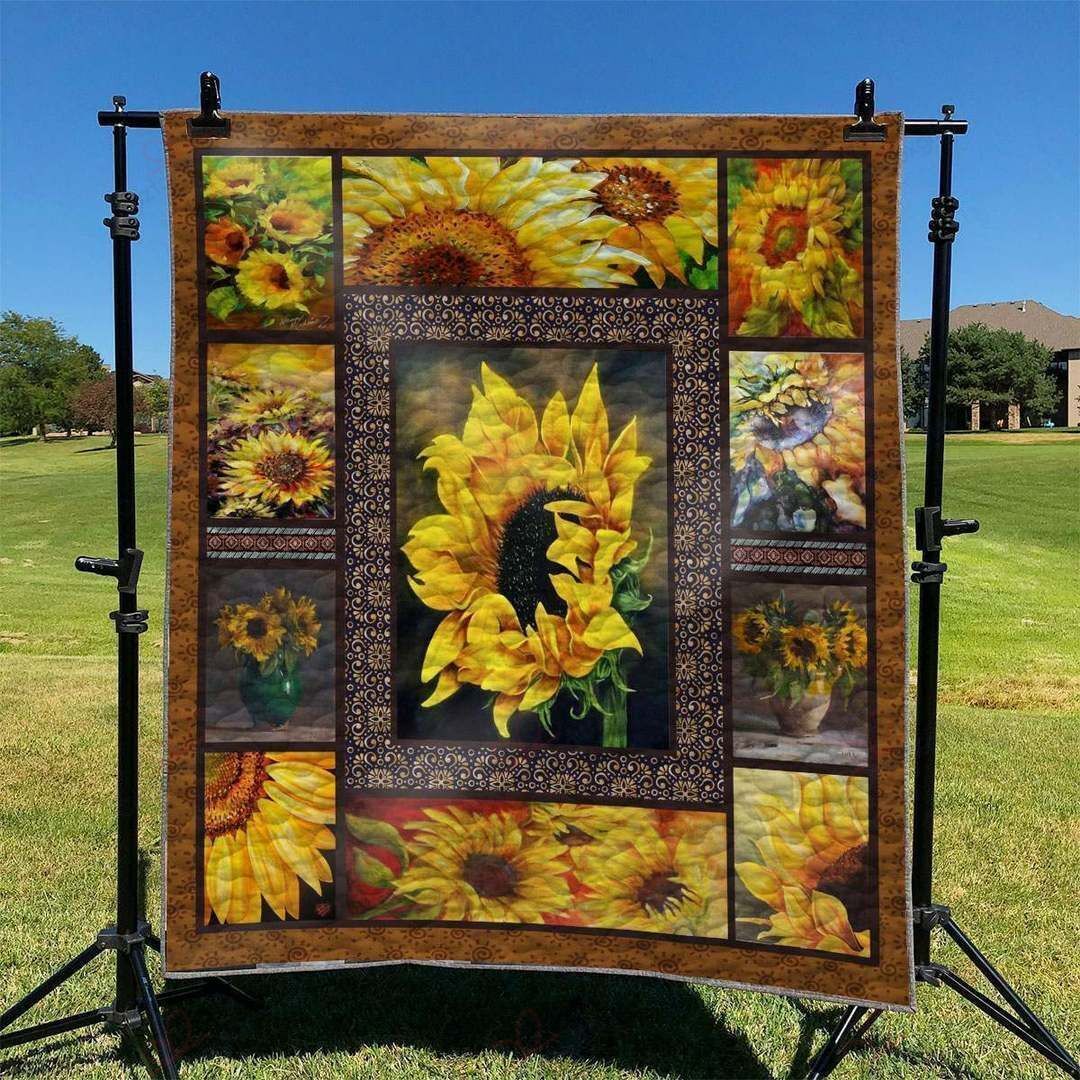 Sunflower AM2209496CL Quilt Blanket