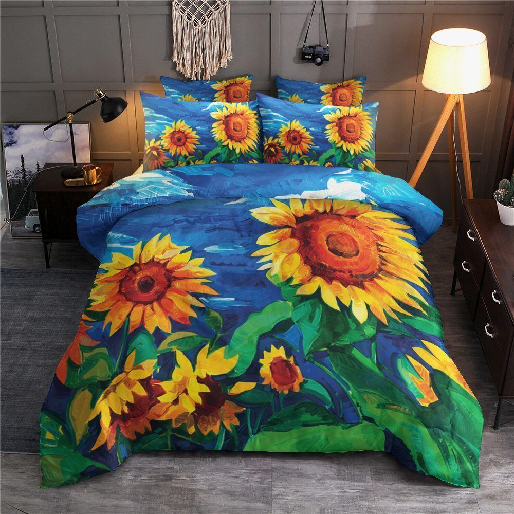 Sunflower Art Bedding Set