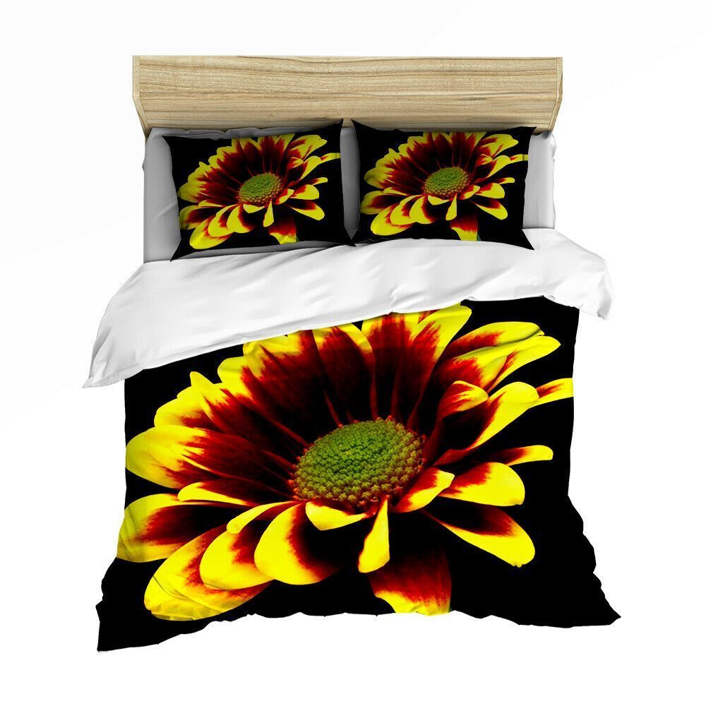 Sunflower Black Bedding Set