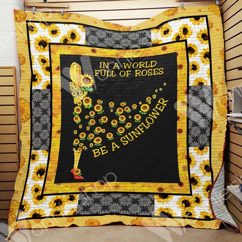 Sunflower Blanket LNT1112010 Quilt Blanket