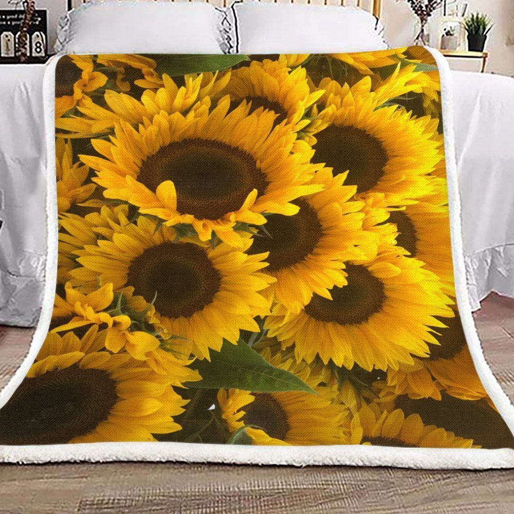 Sunflower Sherpa Fleece