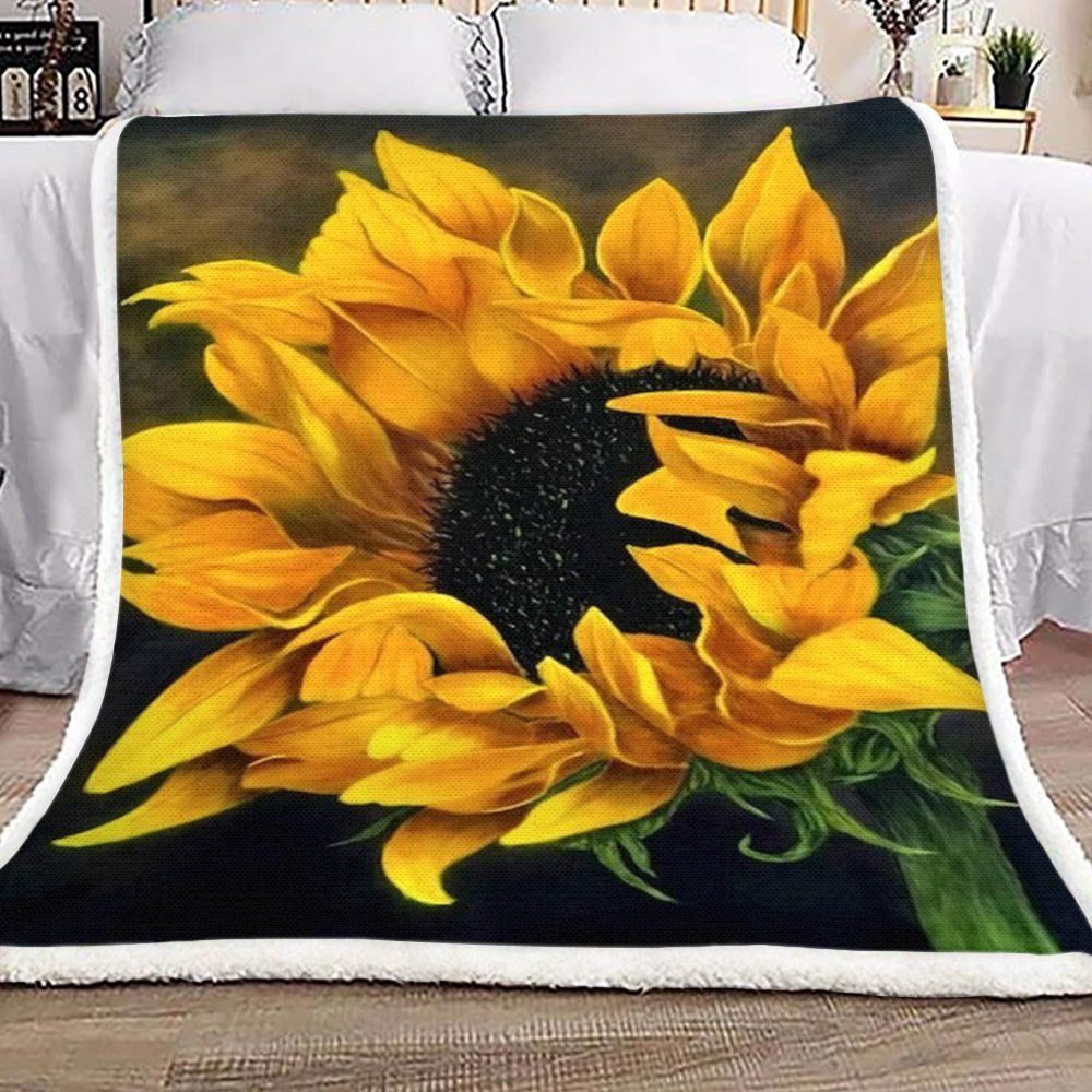 Sunflower Sherpa Fleece