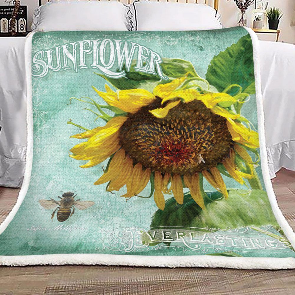 Sunflower Sherpa Fleece