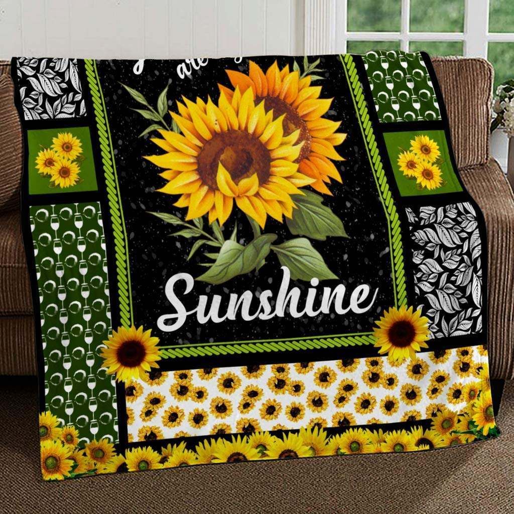 Sunflower Sherpa Fleece