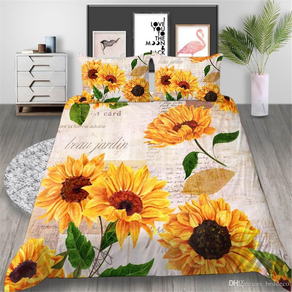 Sunflower Bedding Set