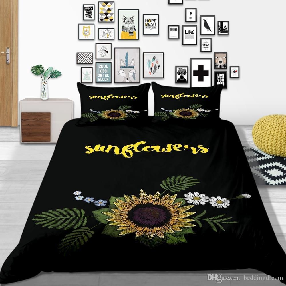 Sunflower Bedding Set