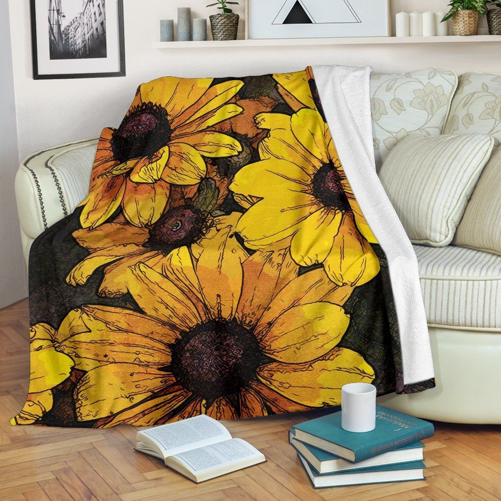 Sunflower Sherpa Fleece
