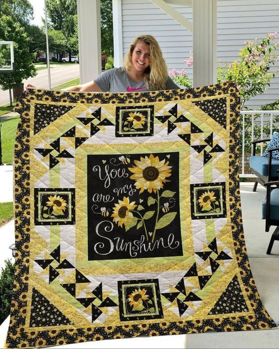 Sunflower DTC2410234 Quilt Blanket