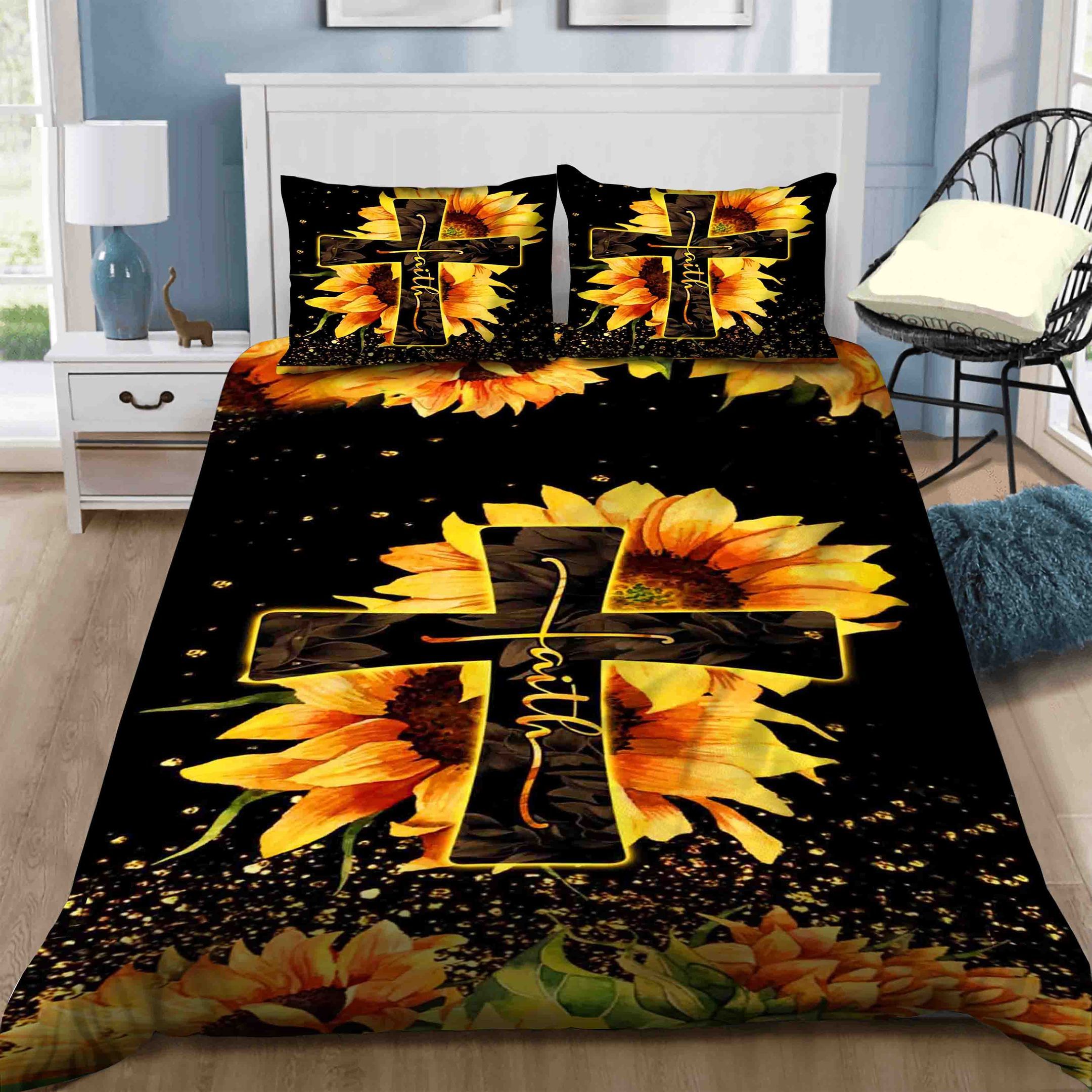 Sunflower Faith Bedding Set