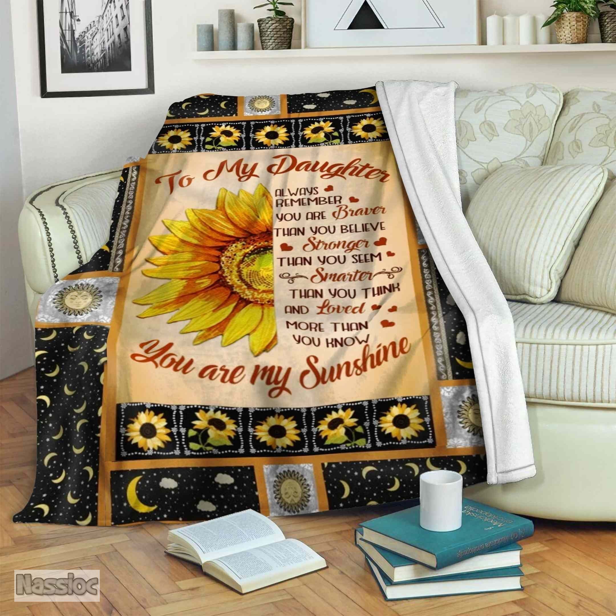 Sunflower Fleece Blanket