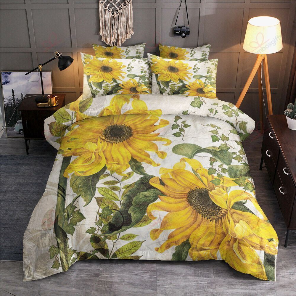 Sunflower Flower Bedding Set