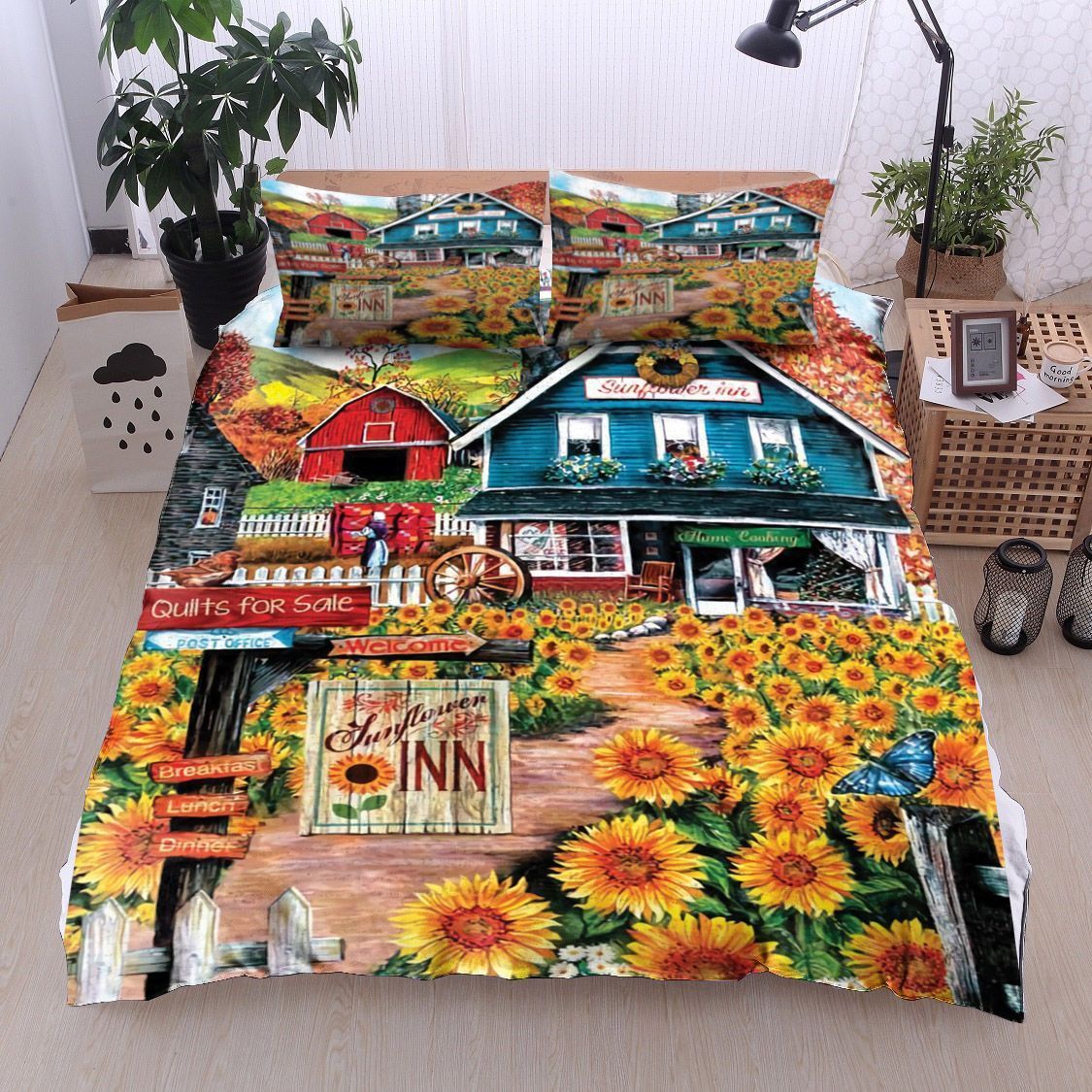 Sunflower Garden Bedding Set