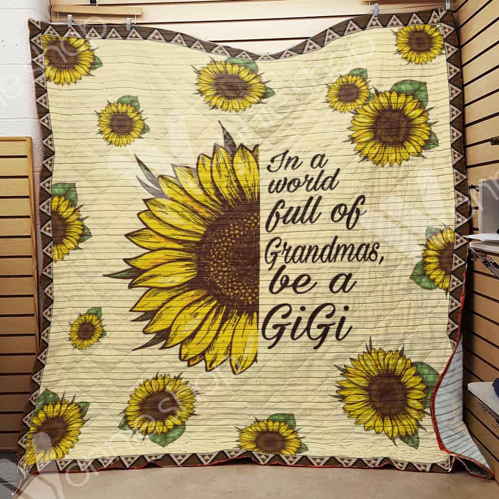 Sunflower Gigi Quilt Blanket DHC01021398TD