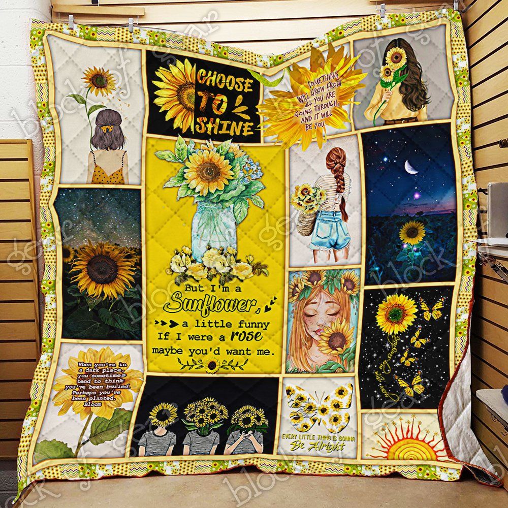 Sunflower Girl Quilt Pn772 Dhc11124306Dd