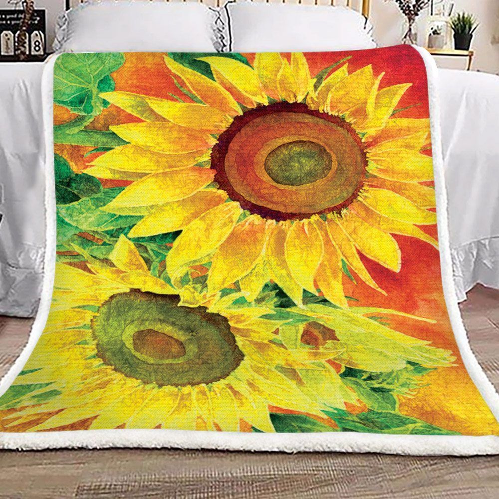 Sunflower Sherpa Fleece