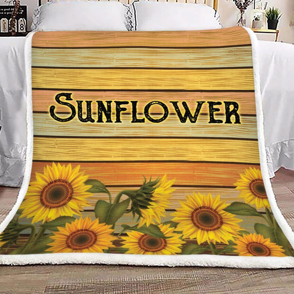 Sunflower Sherpa Fleece