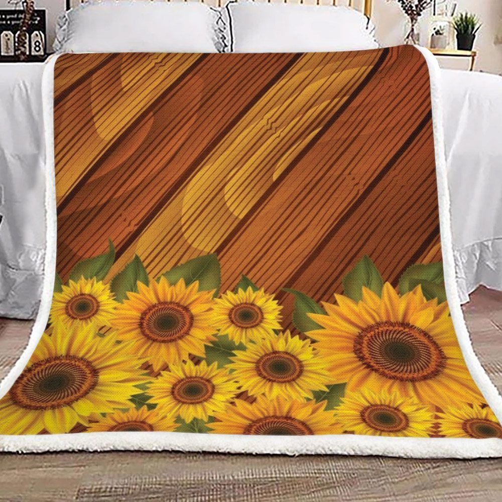 Sunflower Sherpa Fleece