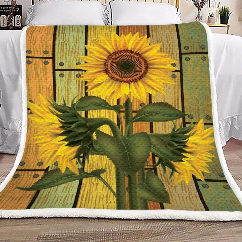 Sunflower Sherpa Fleece