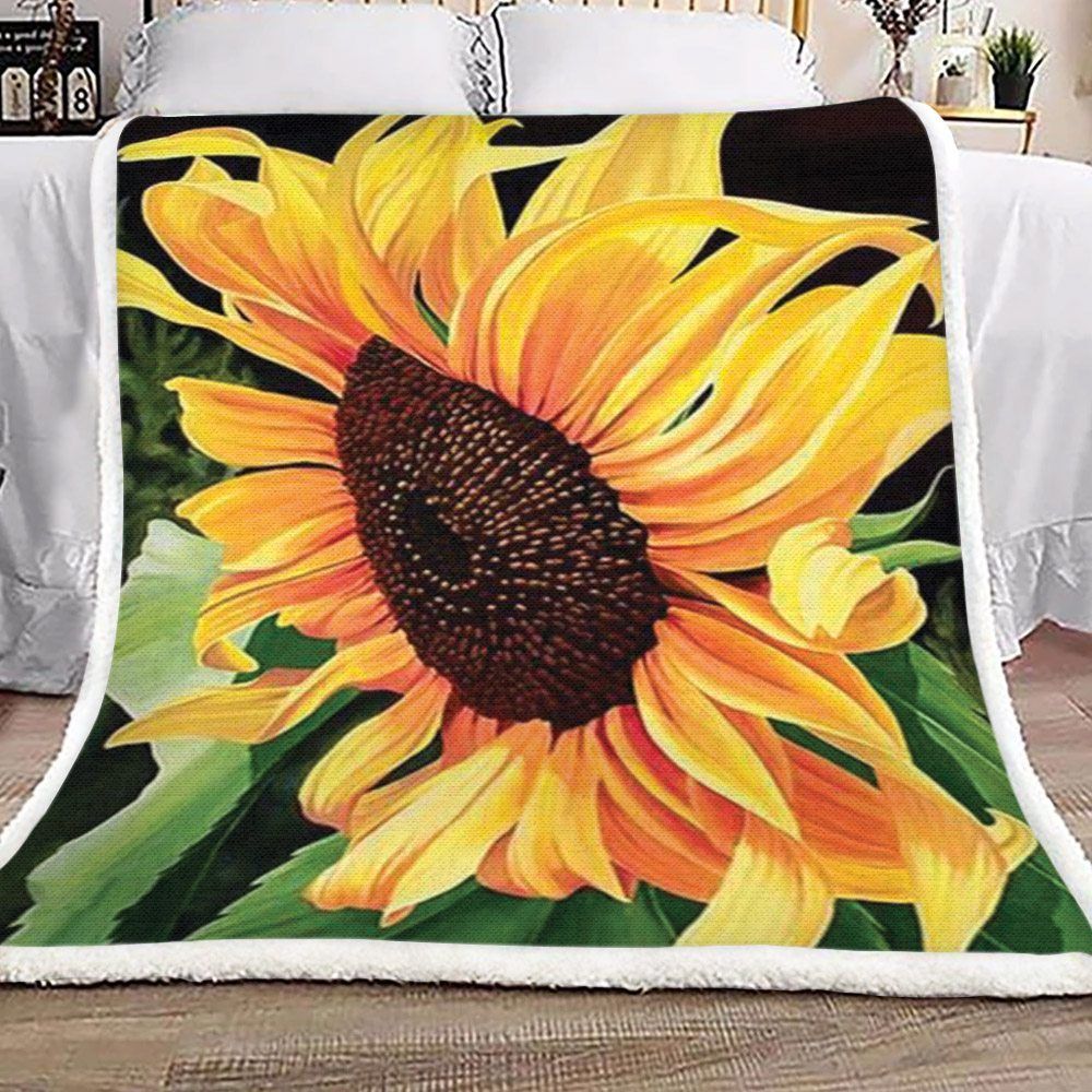 Sunflower Sherpa Fleece