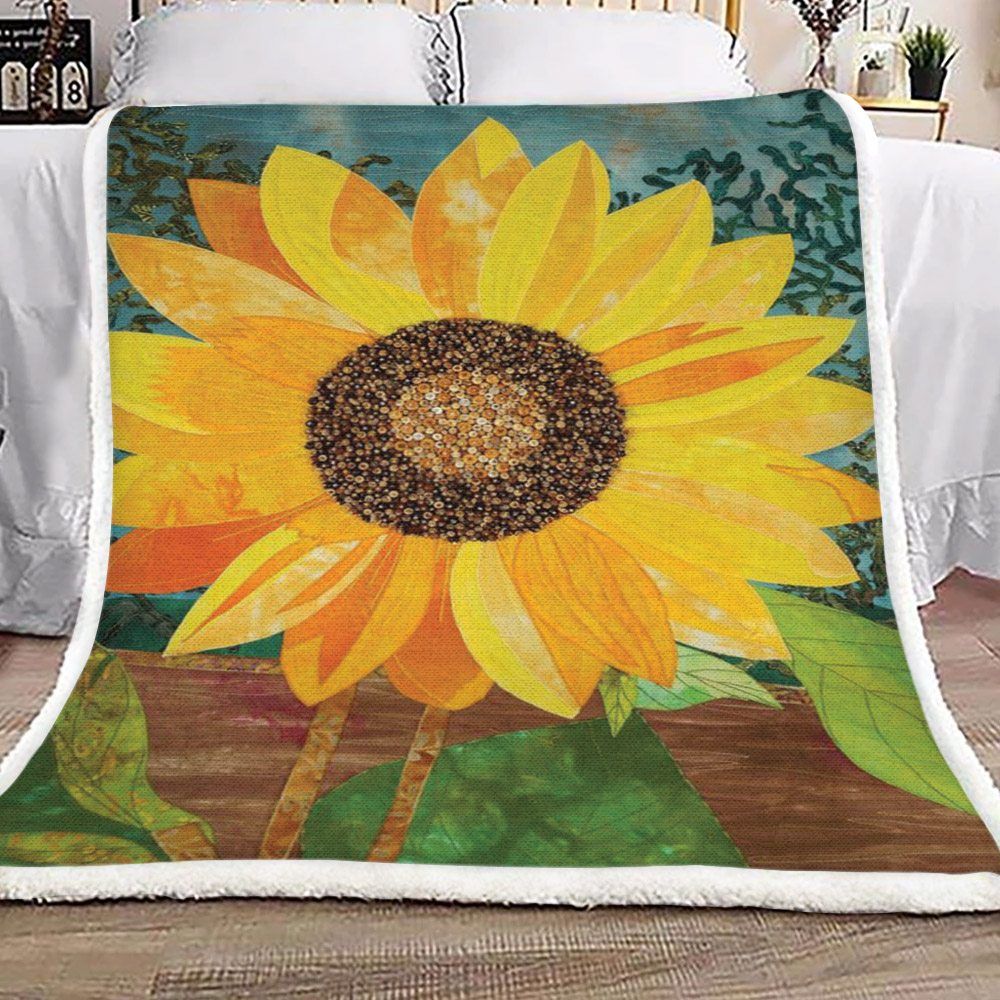 Sunflower Sherpa Fleece