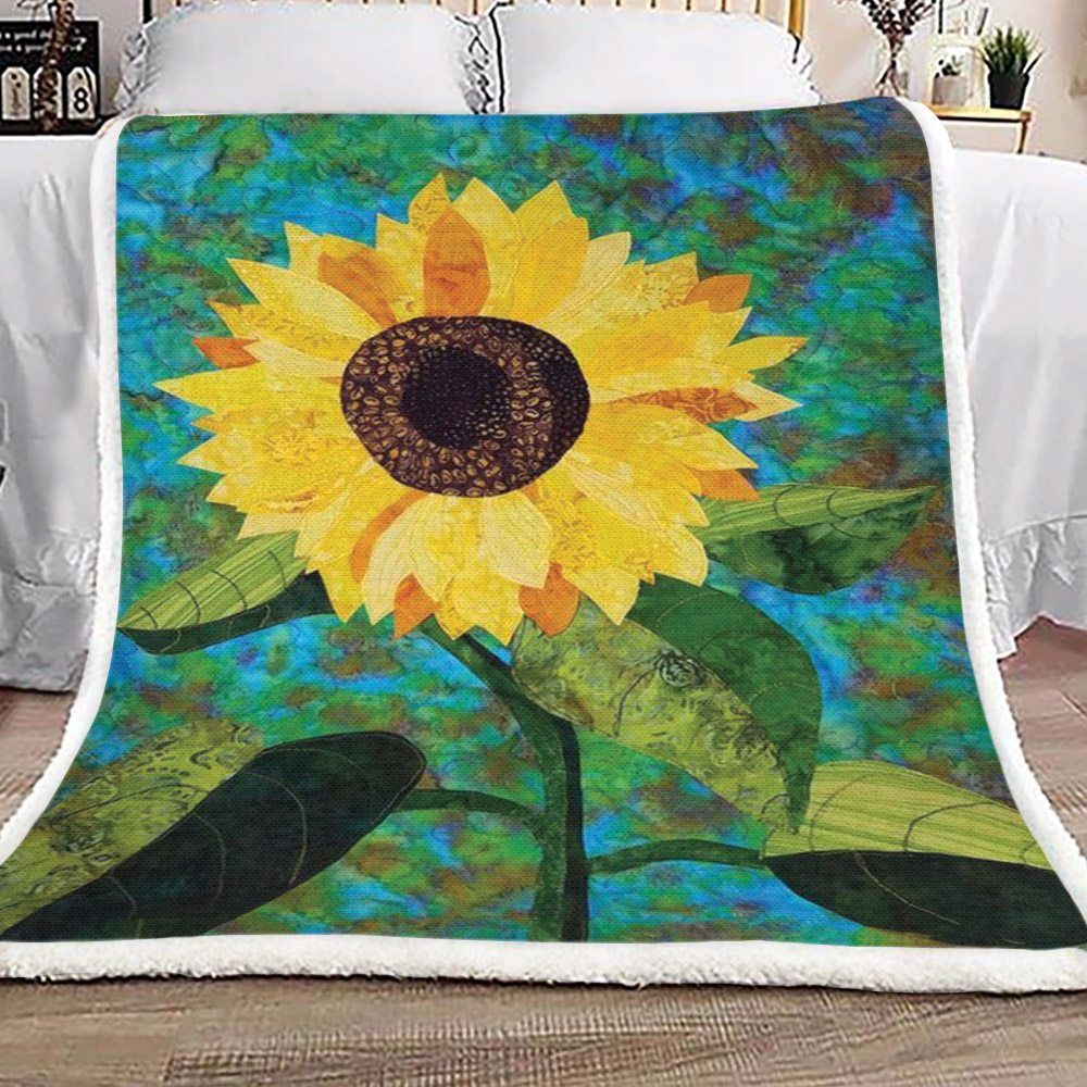 Sunflower Sherpa Fleece