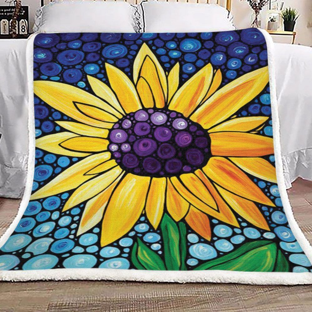 Sunflower Sherpa Fleece