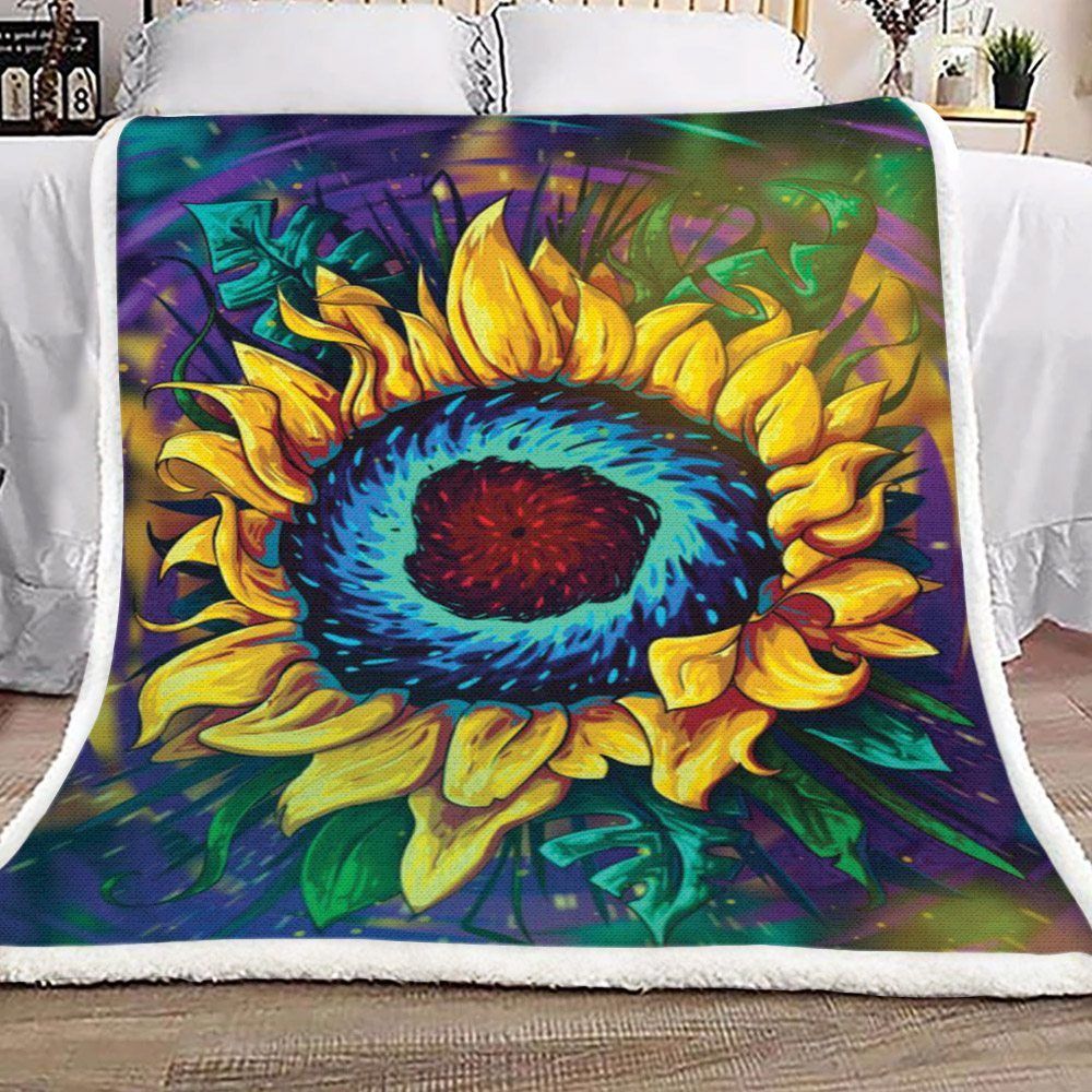 Sunflower Sherpa Fleece