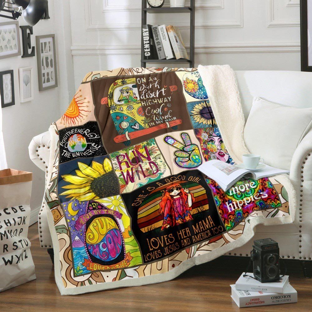 Sunflower Sherpa Fleece