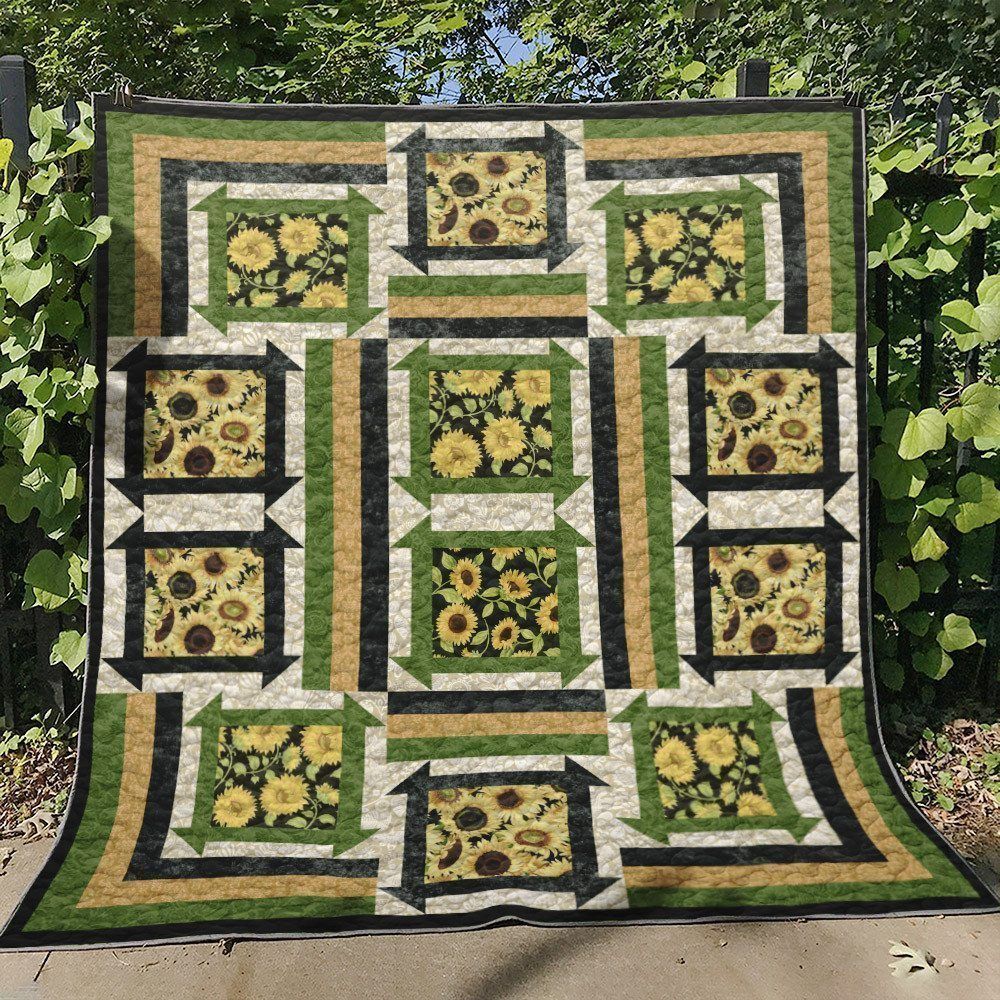 Sunflower HM260635 Quilt Blanket