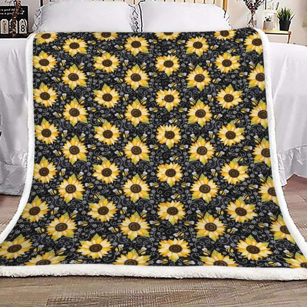 Sunflower Sherpa Fleece