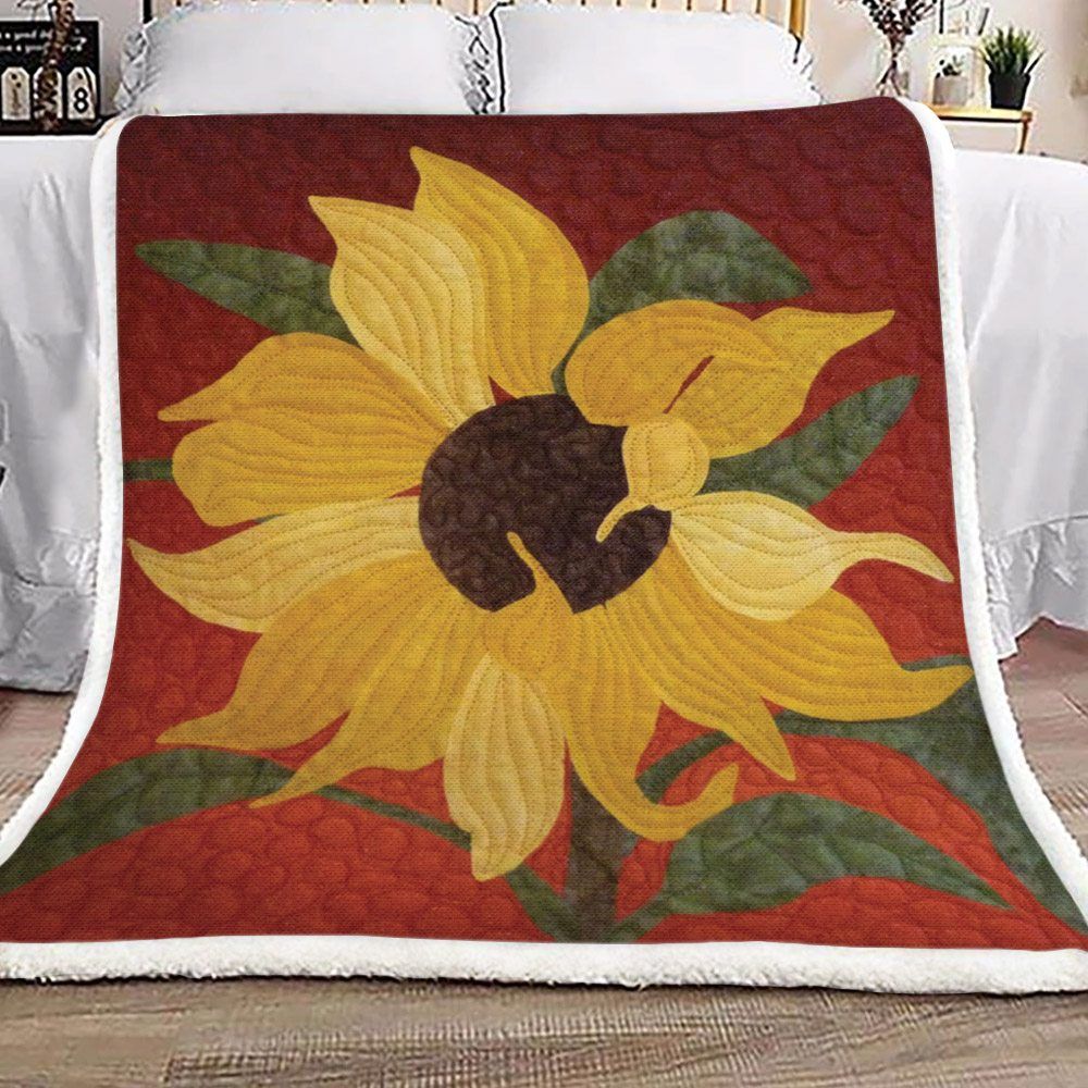 Sunflower Sherpa Fleece