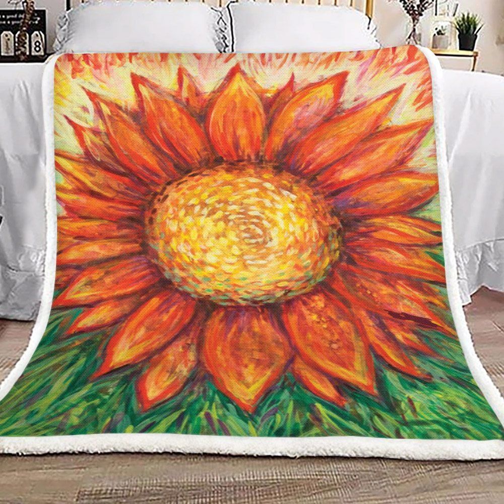 Sunflower Sherpa Fleece