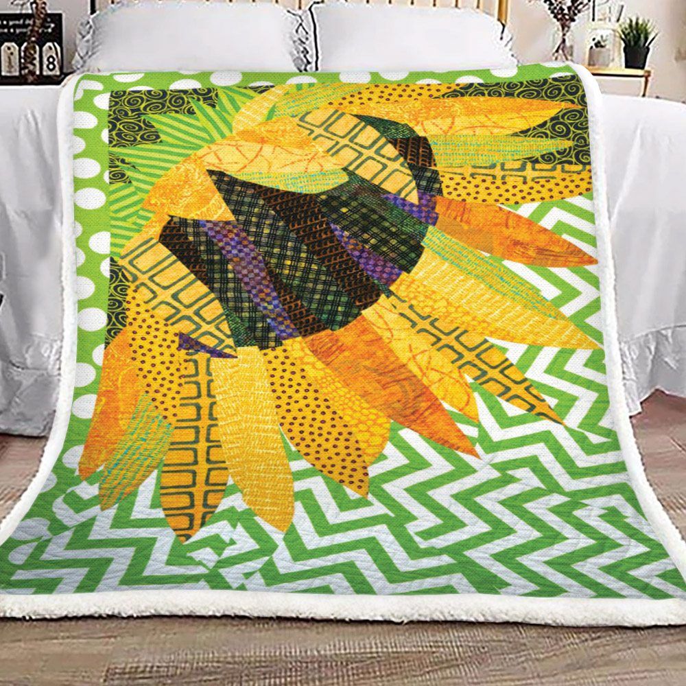 Sunflower Sherpa Fleece